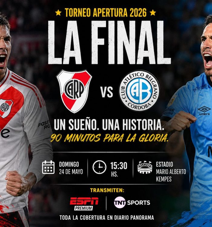 River y Belgrano definen el Torneo Apertura 2026: día, hora, sede y todo lo que hay que saber